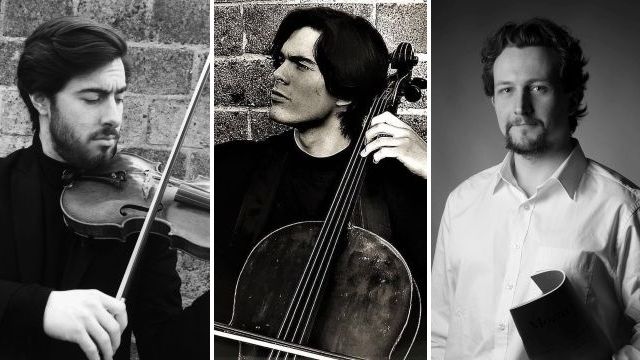 Cesar Nikolai Laporev, viool – Pablo Laporev, cello – Jonas De Geyndt, piano